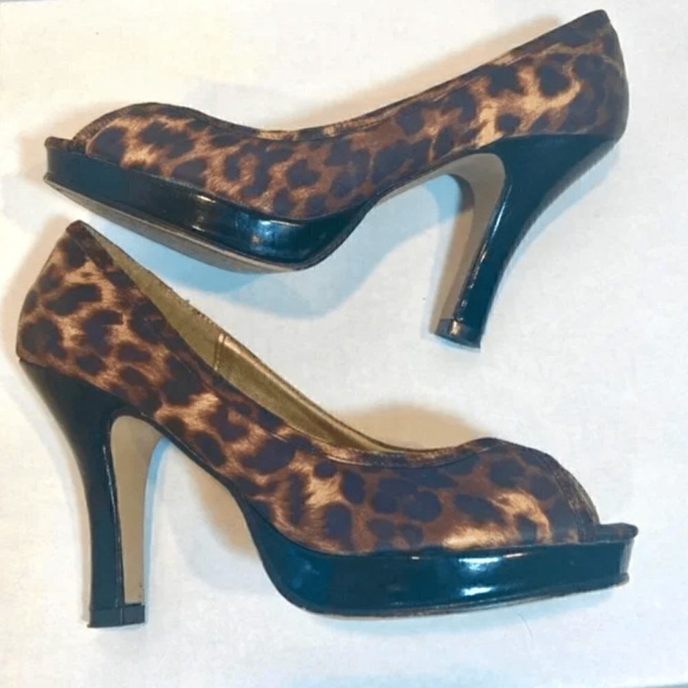 Madden Girl Y2K Loveit Cheetah High Heel Pumps, Mobwife Aesthetic, Size 8